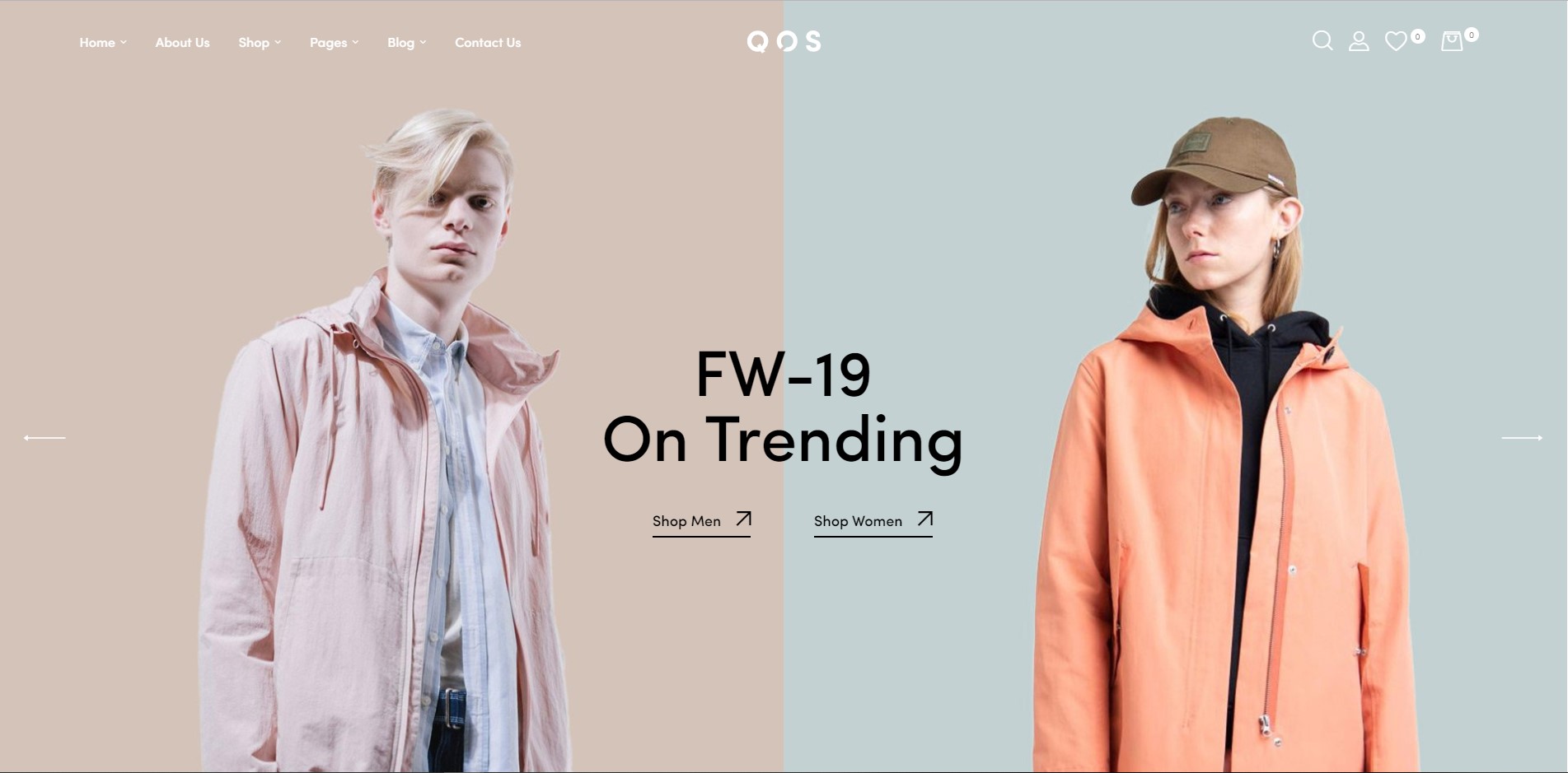 QOS - Fashion WooCommerce WordPress Theme