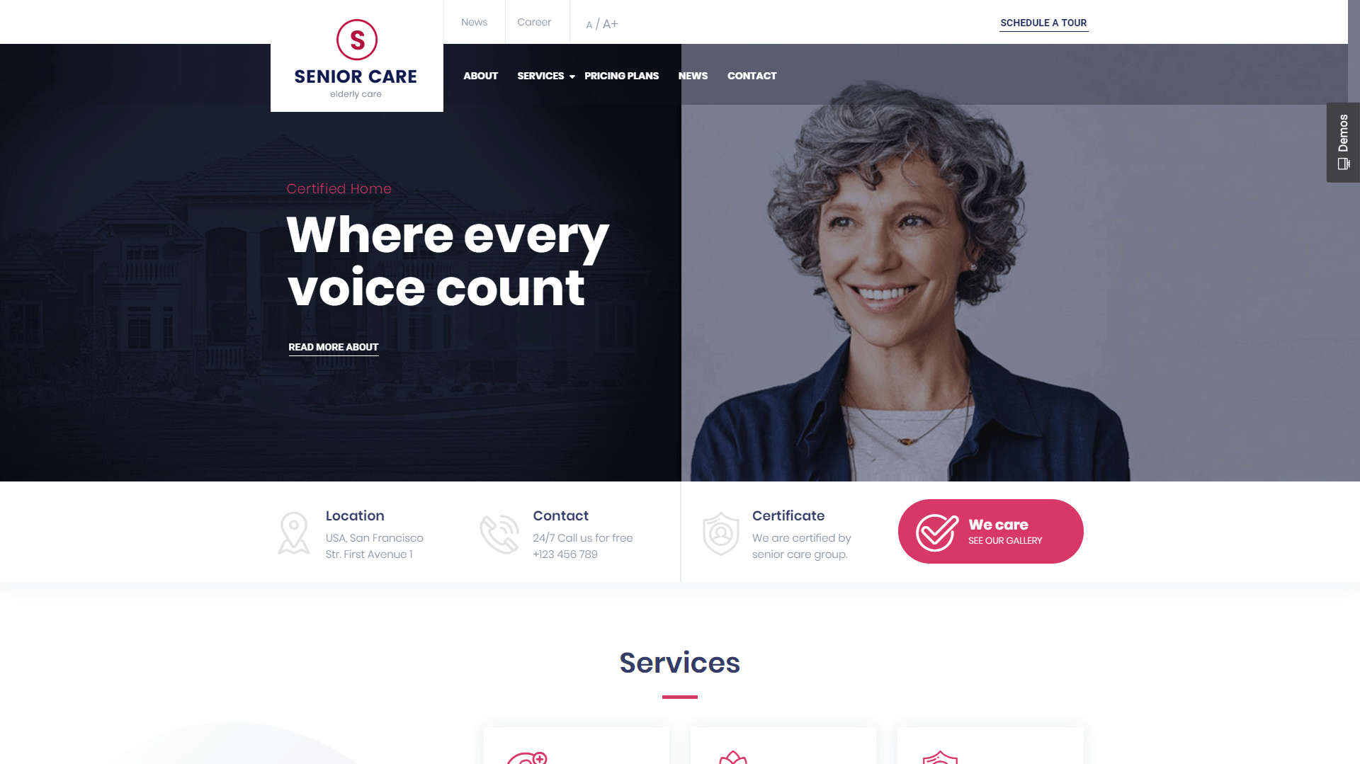 Senior | WordPress Theme for Health and Medical Care